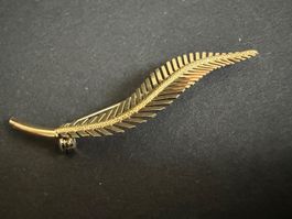 Gelbgold Brosche 585, 14k