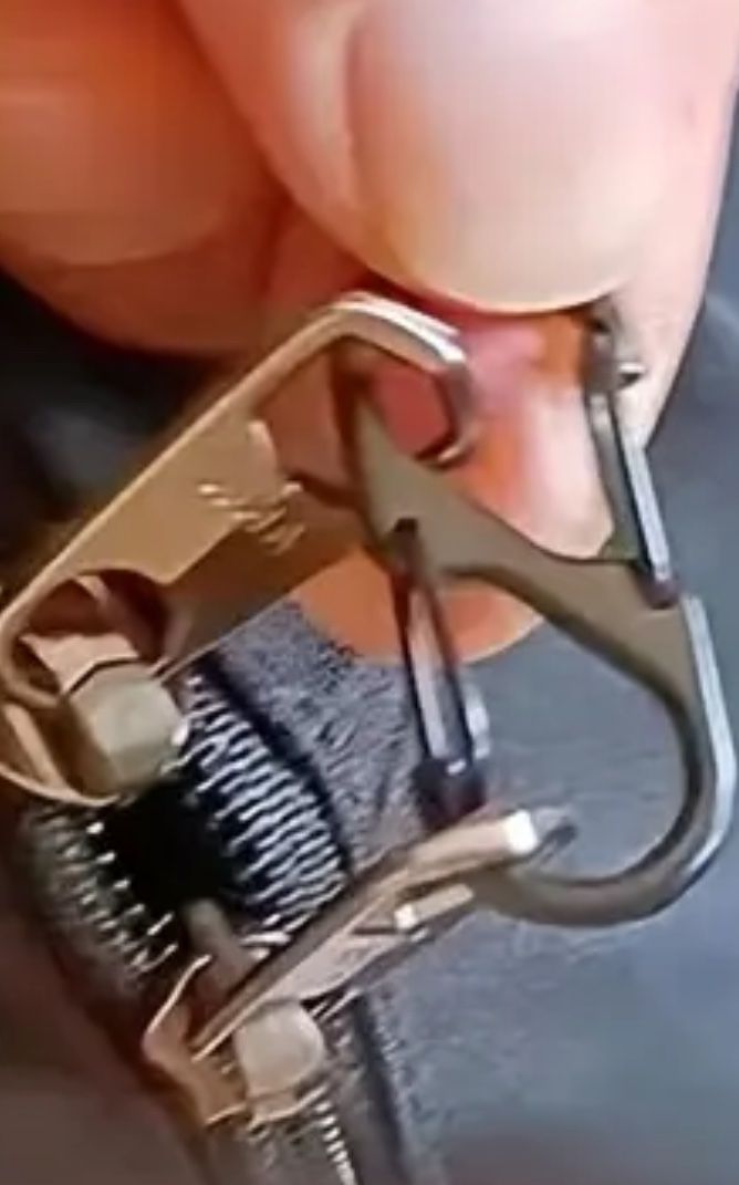 Kletterausrüstungen: Mousqueton design / cadenas de sûreté en S 3cm – Neu (gemäss Beschreibung) aus Grandson von RioDeltaLima 1