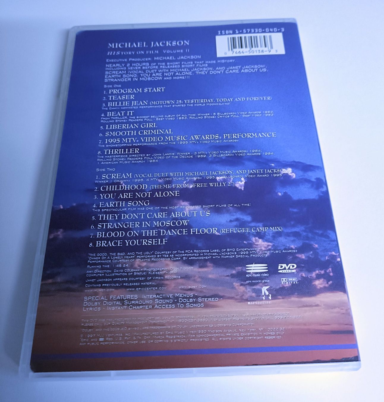 Alle DVDs: Michael Jackson - History on Film Volume ll – Gebraucht aus Köniz von Movieportal007 1
