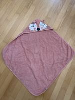 Michelle Carlslund Badetuch Baby Fuchs Rosa/Orange