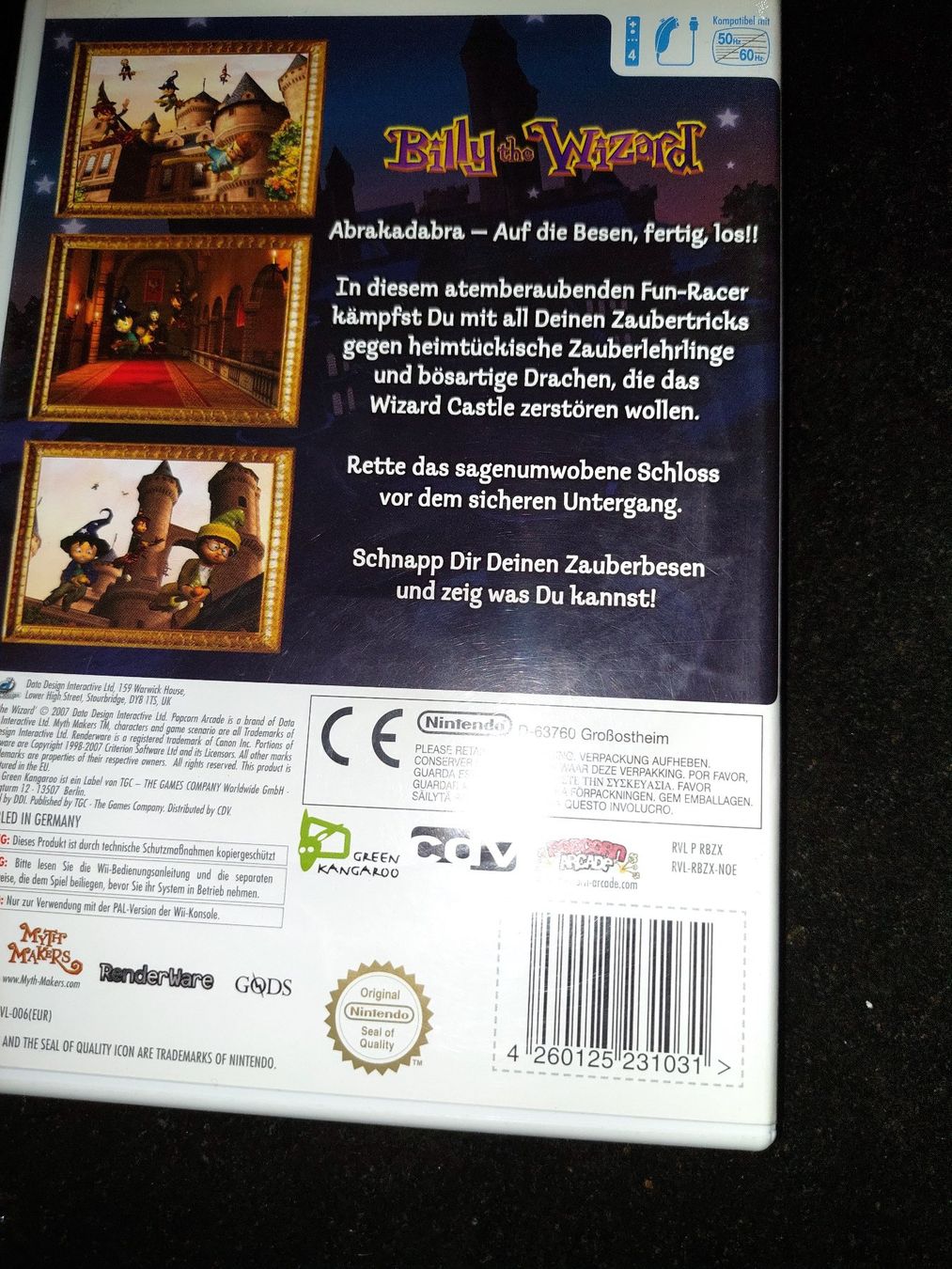 Nintendo Giochi: BILLY THE WIZARD (PAL) - NINTENDO WII – Usato da Spiegel b. Bern venduto da Natix 1