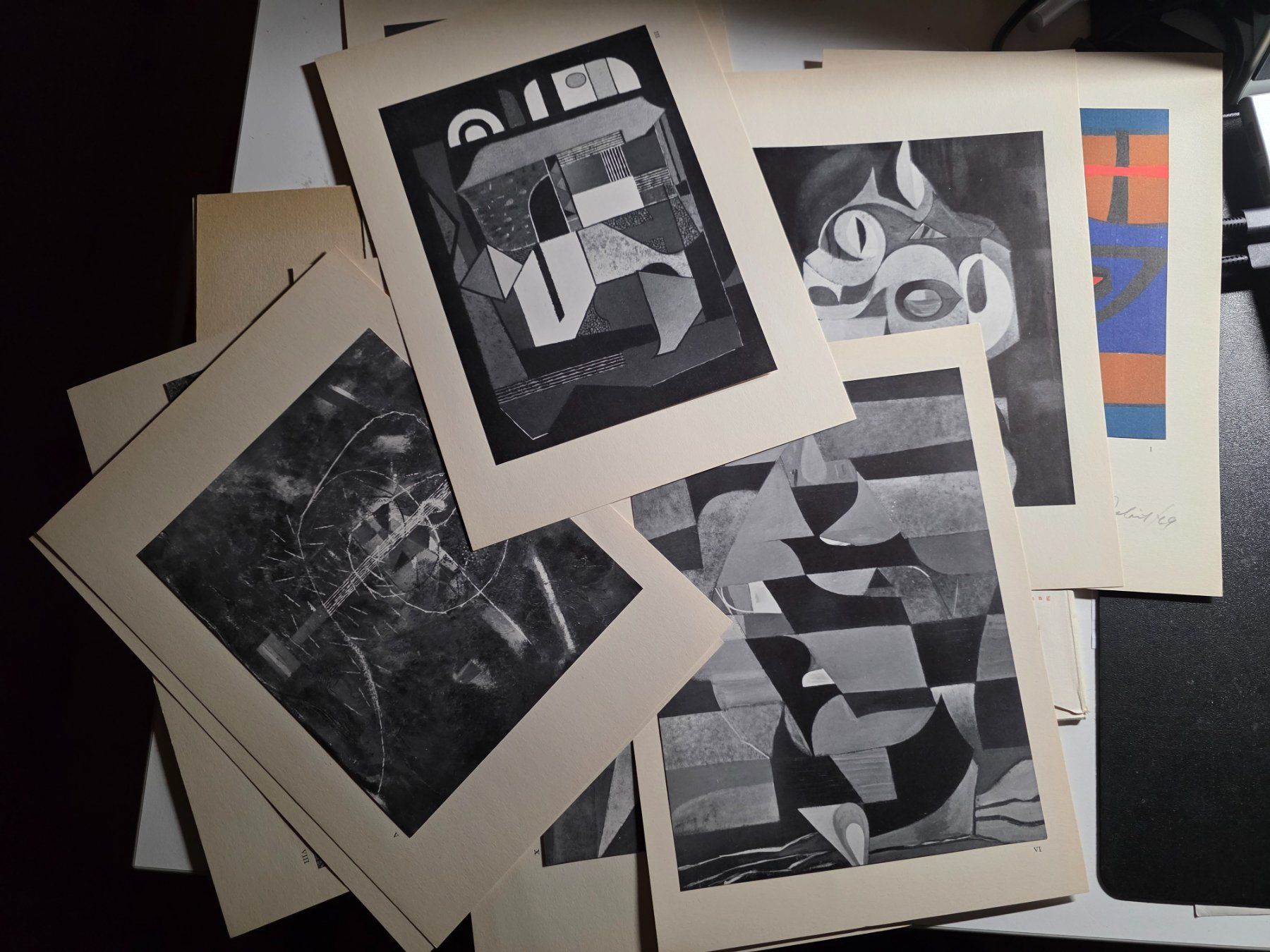 Libri: Oskar Dalvit Kunst Mappe mit Original Litho signiert – Usato da Walterswil BE venduto da Lonitti 3