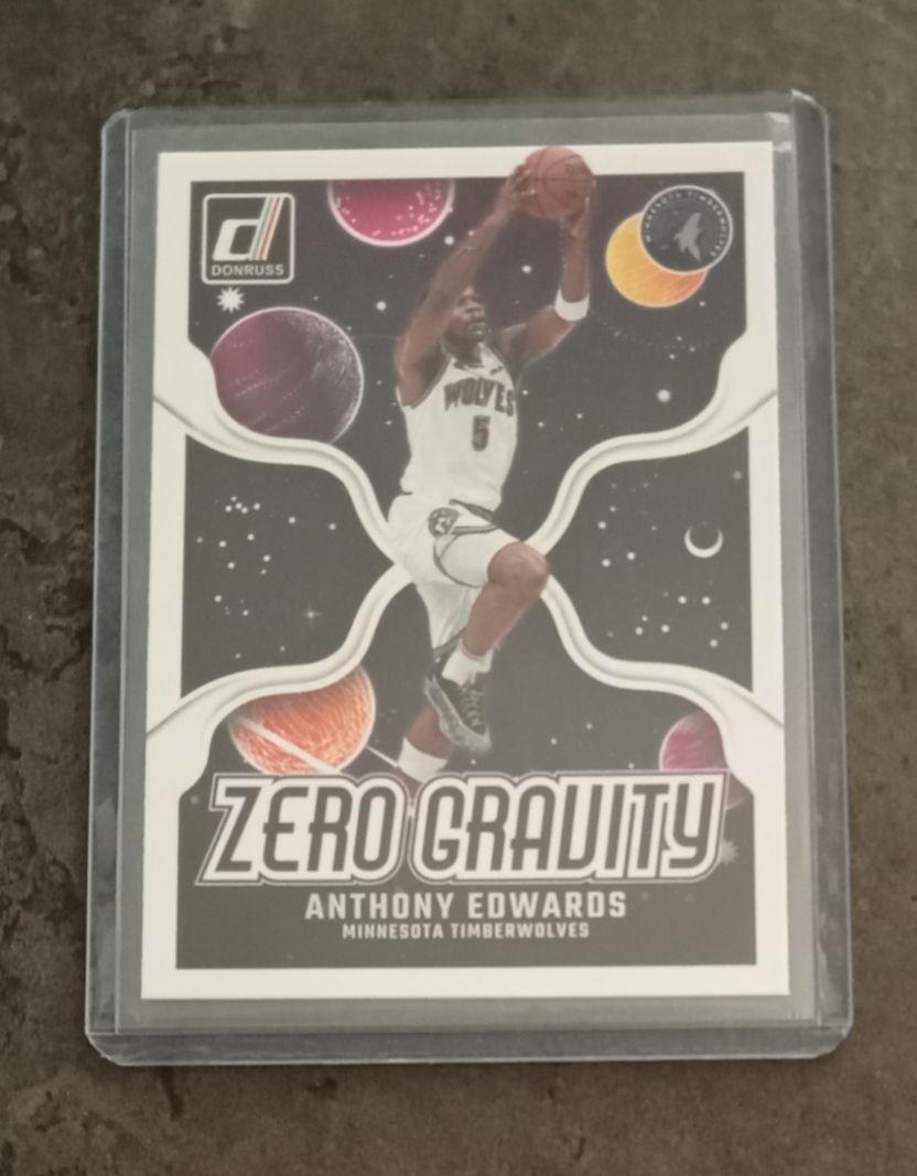 Cartoline: Anthony Edwards Zero Gravity NBA card – Nuovo (secondo la descrizione) da Vallorbe venduto da ant_75wx