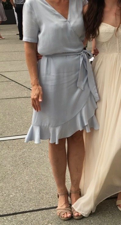 Samsøe Samsøe Kleider: Wickelkleid kurz hellblau – Neu (gemäss Beschreibung) aus Luzern von ale_v5qn 3