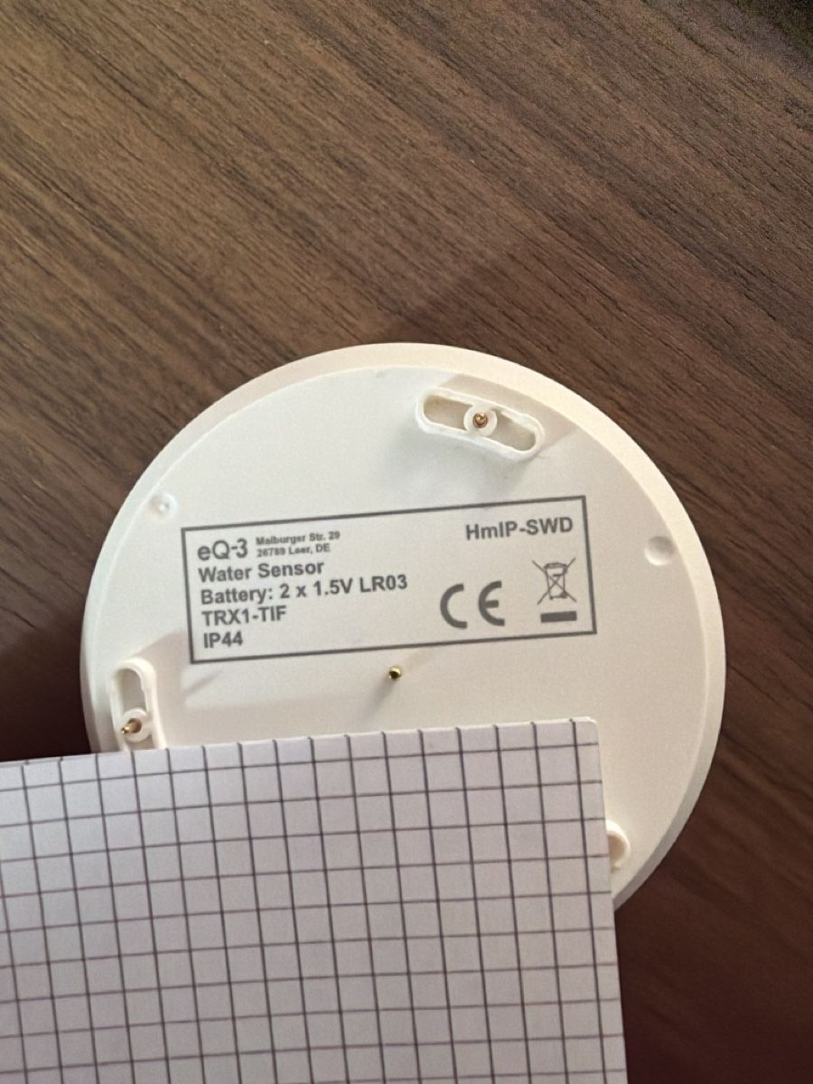 Homematic Systèmes d'alarme: Homematic Wassersensor - HmIP-SWD – D'occasion à Wettingen par Haewi 1