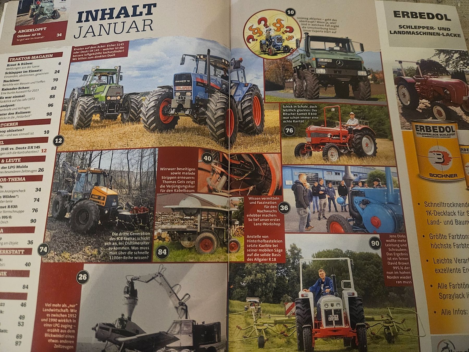David Brown Traktoren: Oldtimer Traktor 1/23 Eicher 3145 Deutz DX 145 JCB Case xa – Gebraucht aus Flawil von sr1_f6st 1