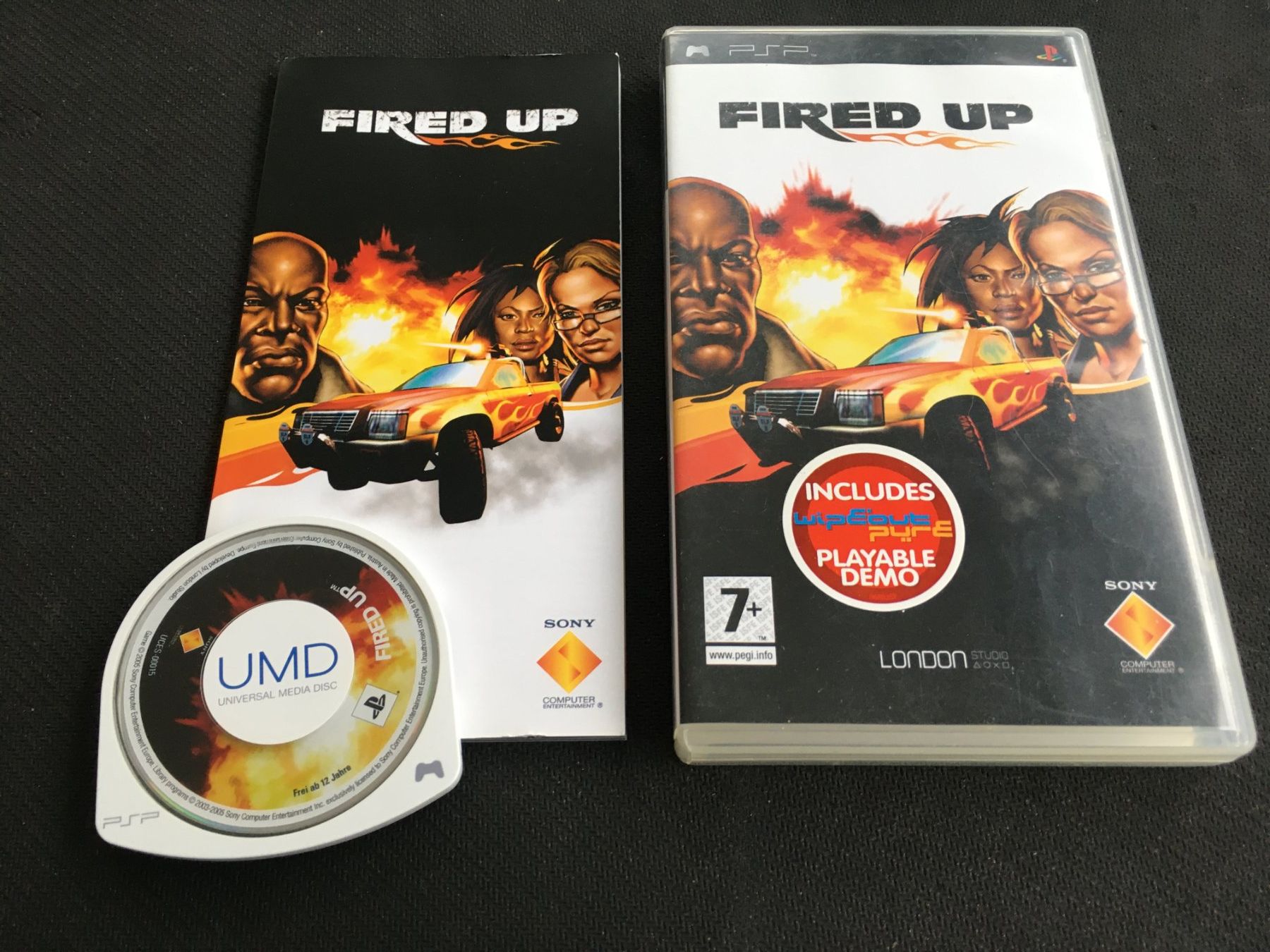Sony Giochi: Fired Up für PSP – Usato da St.Gallen venduto da Punktchen01