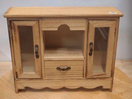 Boite à bijoux en bois avec tiroir et portes - petit meuble 