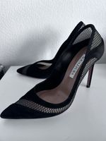 Aquazzura black suede Gr.37.5