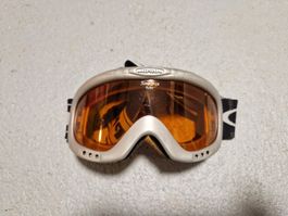 Alpina Kinder Skibrille silber