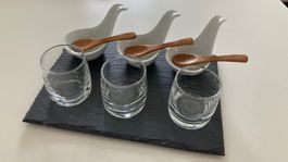 Apéro chic: Ensemble de service complet pour vos soirées!