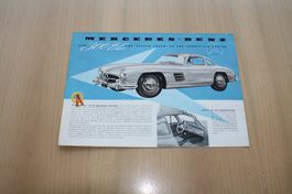 Mercedes 300 SL Gullwing Prospekt 1954