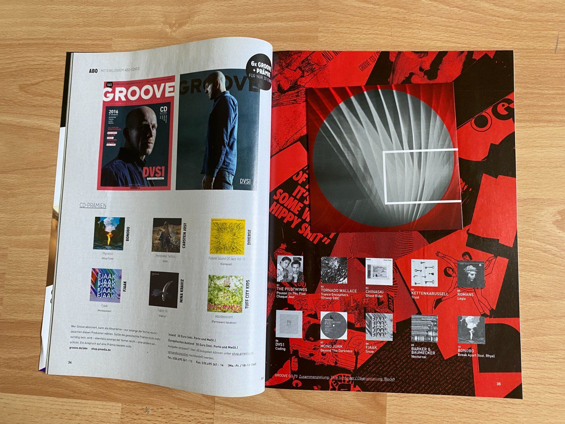 CD: Groove Magazin mit CD von DVS1 – Nuovo (secondo la descrizione) da Gümligen venduto da Vicky2 1