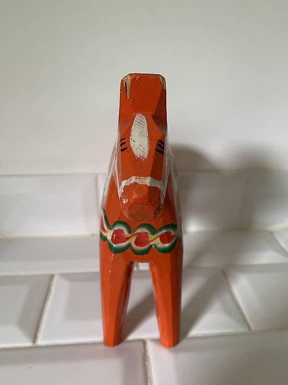 Statuette: Cheval Dala vintage suédois  – Usato da Montreux venduto da Barber_Swiss_Vintage 3