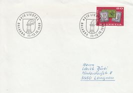 1968/69 BALABRA Liestal Tag der Briefmarke Yverdon NAMEBA ZH