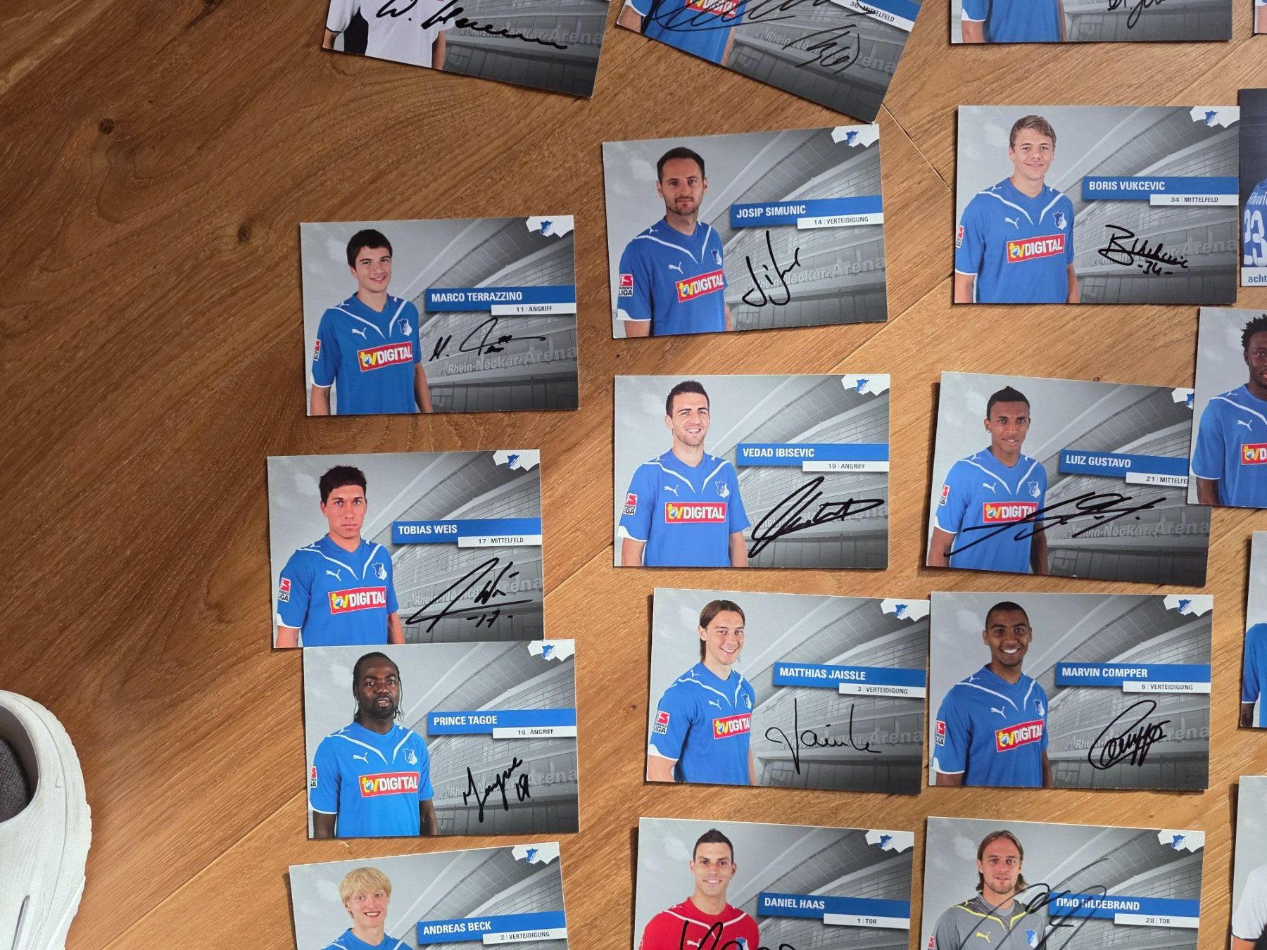 Autografi: Fussball Autogramm Karten Set TSG 1899 Hoffenheim – Nuovo (secondo la descrizione) da Walterswil BE venduto da Lonitti 3
