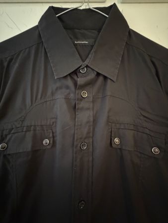Camicia uomo GAZZARRINI nera taglia L usata