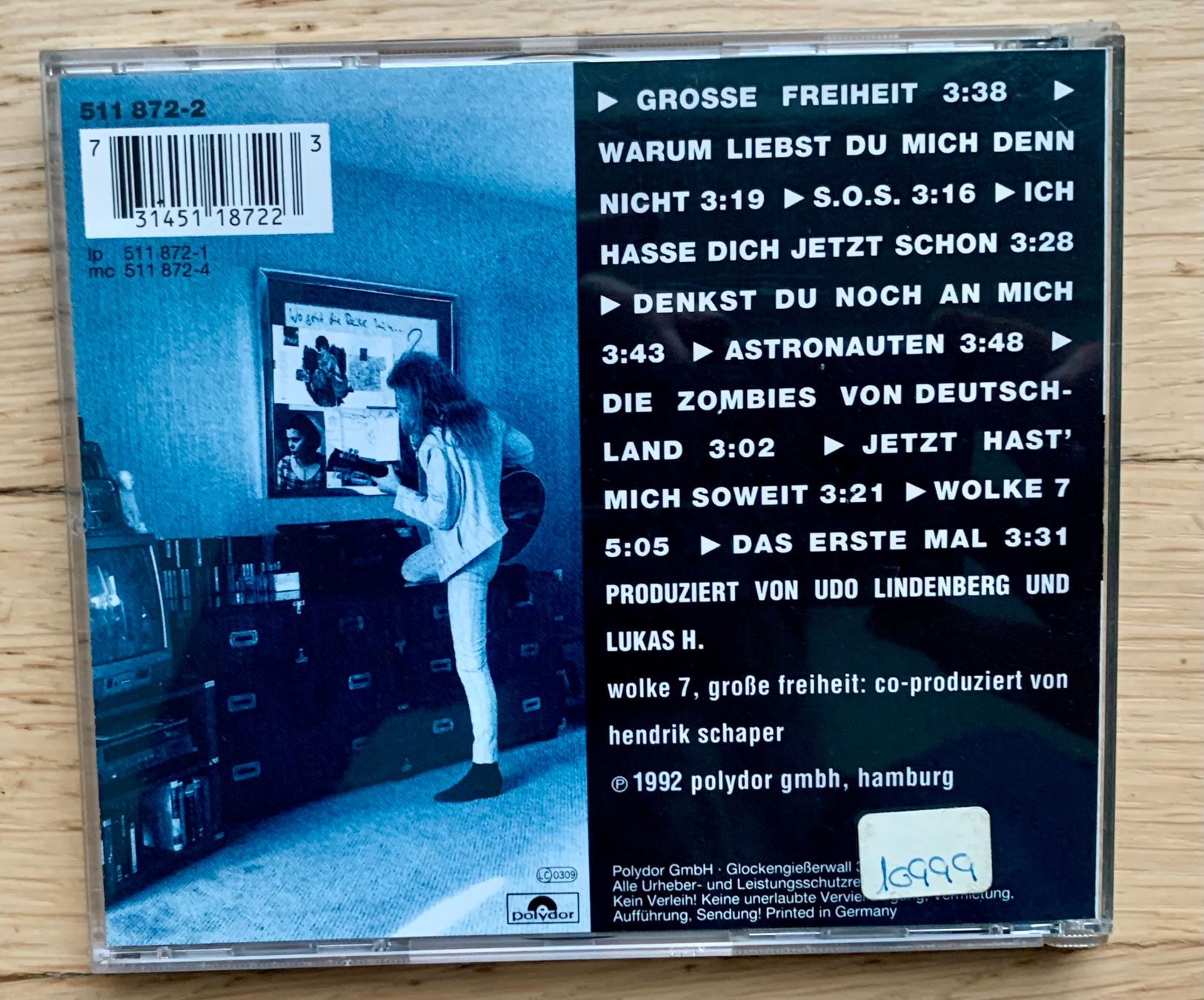 CD: Lukas (Lindenberg&Panikorchester) – Usato da Zürich venduto da Fieber 2