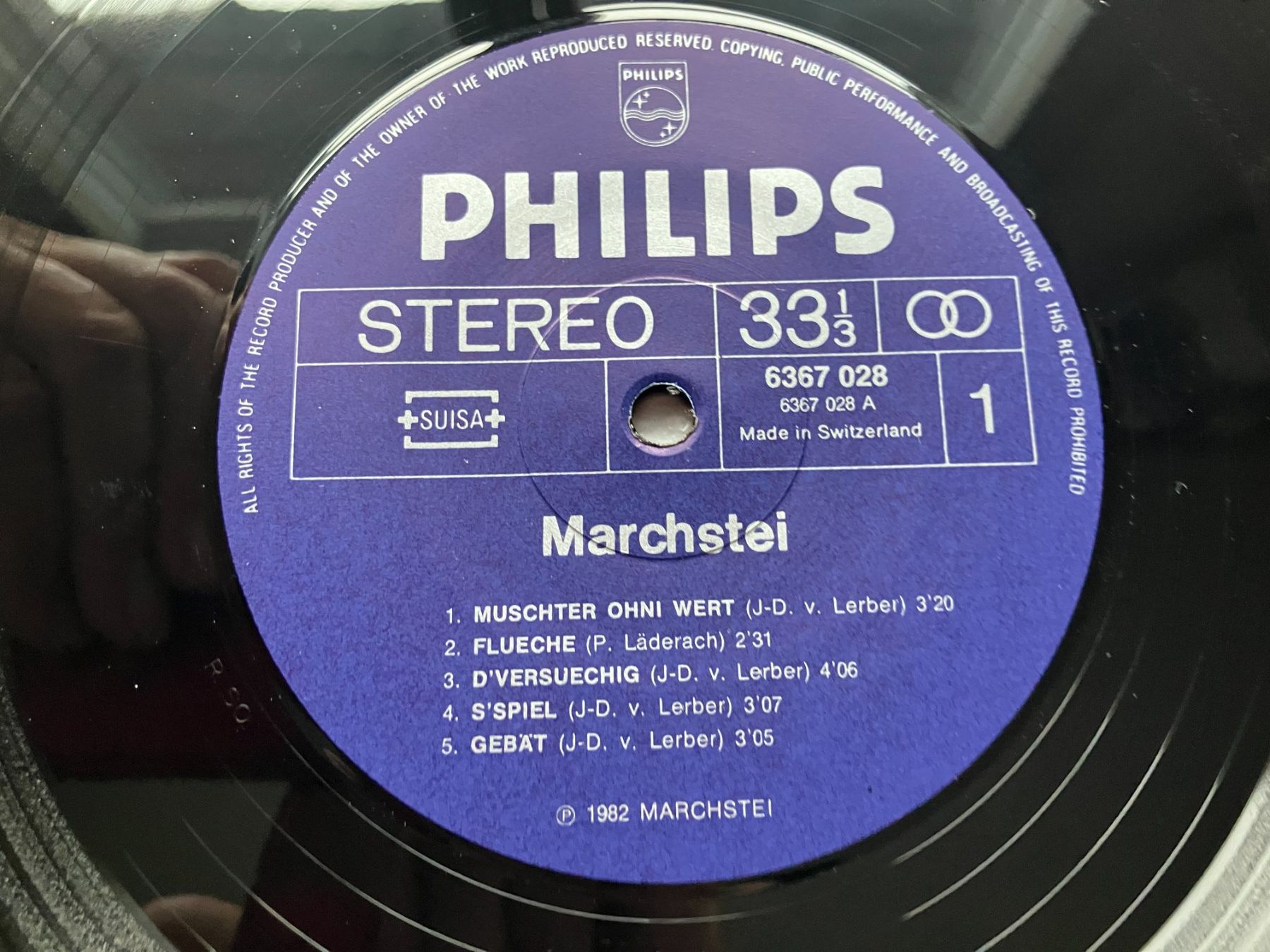 Schallplatten: Marchstei – Gebraucht aus Aarwangen von Jukebox3 7