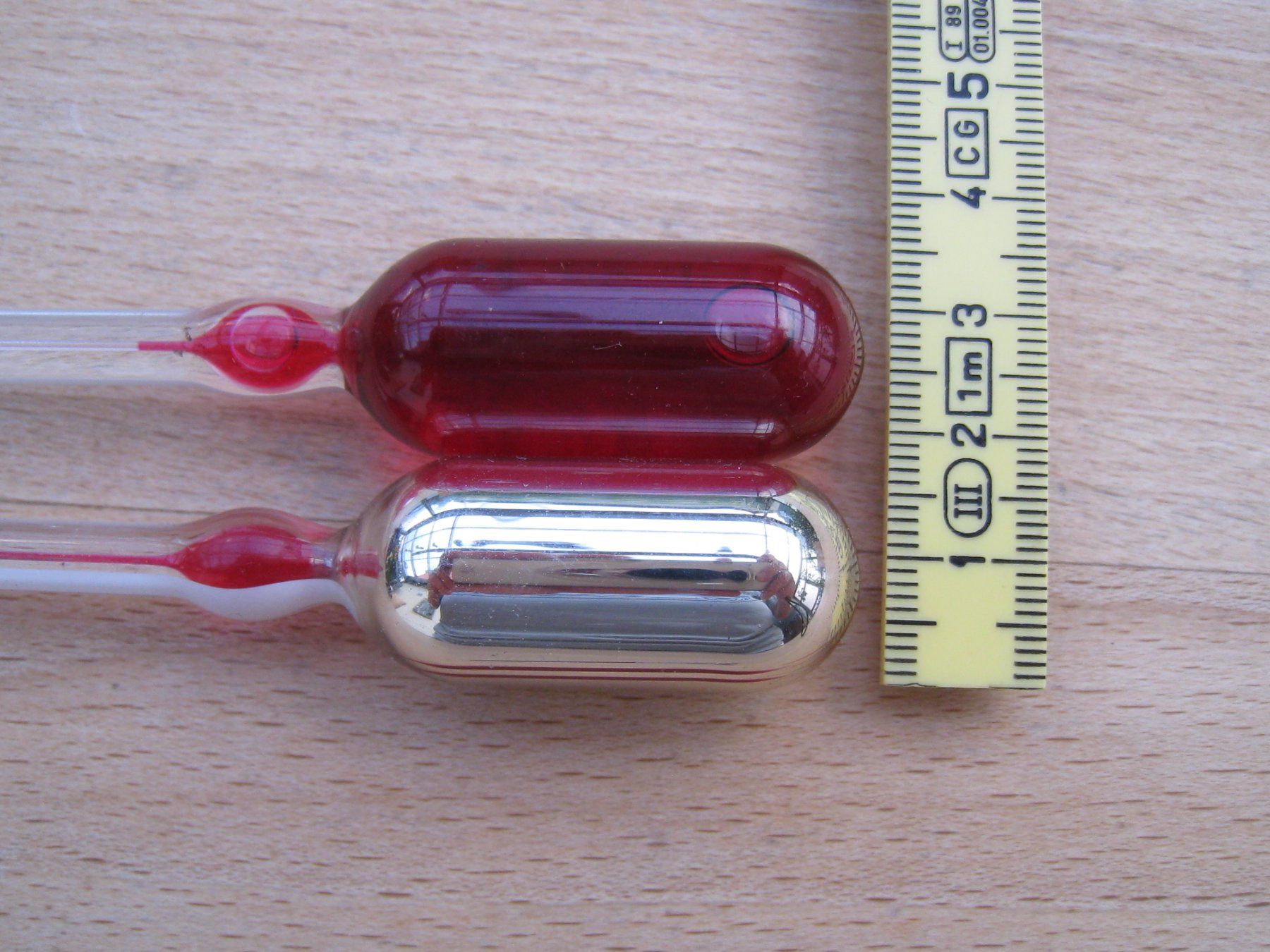 Sonstiges für Haushalt & Wohnen: Antikes Katathermometer, Box mit 2 Thermometern – Gebraucht aus Näfels von Derglarner 3