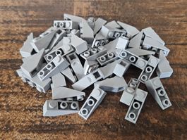lego 4287 lot de 50 pièces Light Bluish Gray Slope,