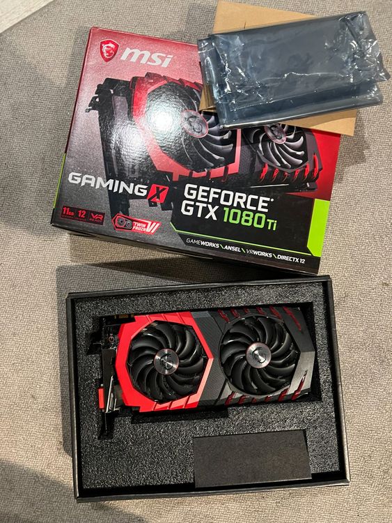 MSI 1080ti GTX Gaming X | Kaufen auf Ricardo