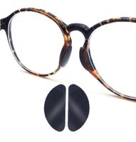 selbstklebend  5paar schwarz  Nasenpads Brillen Sonnenbrille