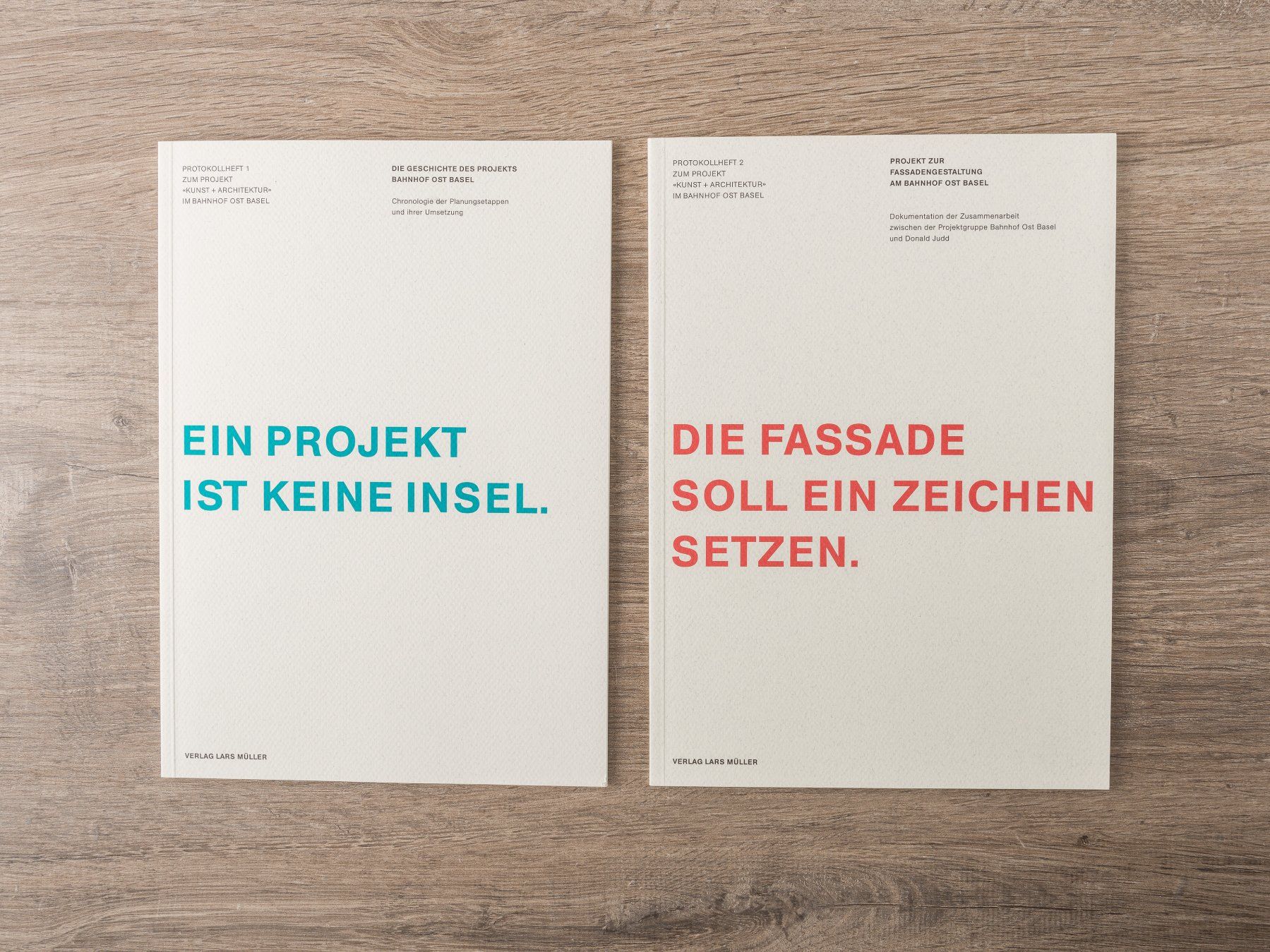 Libri: 6 Protokollhefte Kunst + Architektur im Bahnhof Ost Basel – Usato da Ziefen venduto da sin_2chk 2