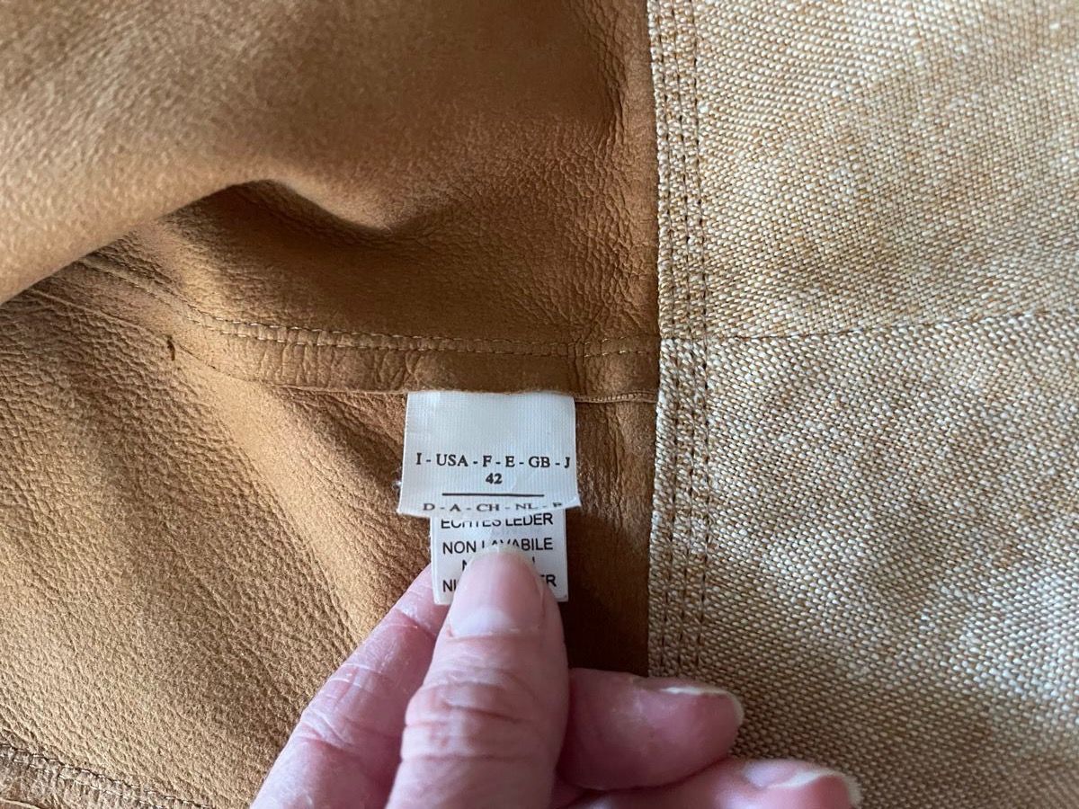 Brunello Cucinelli Giacche: Brunello Cucinelli Napa Lederjacke Gr. 42 – Nuovo (secondo la descrizione) da Rüschlikon venduto da Lajniii 3