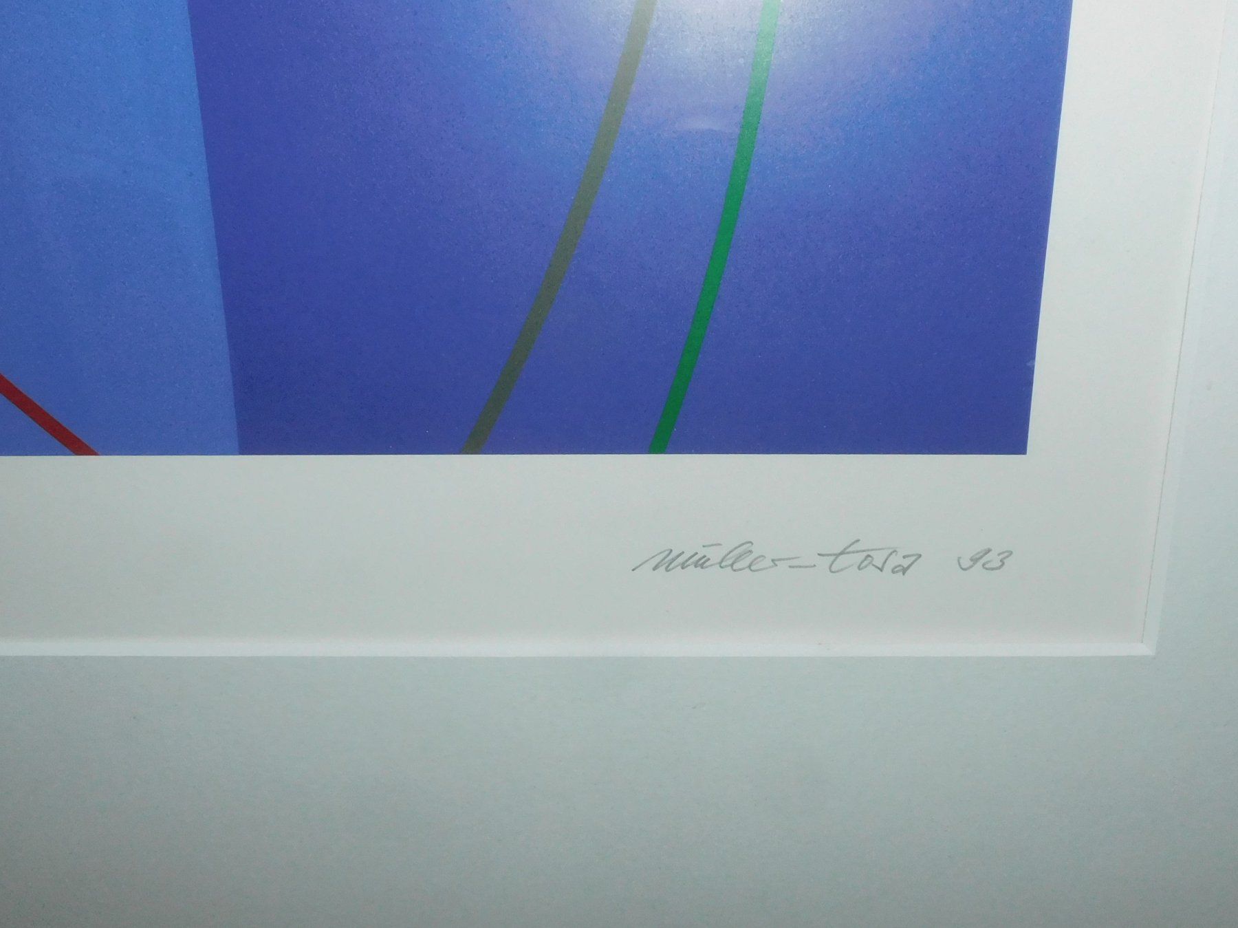 Grafica & Litografie: Sammlung Verkauf - Kunst Serigraphie v Müller - Tosa Heinz – Usato da Sursee venduto da 76 2