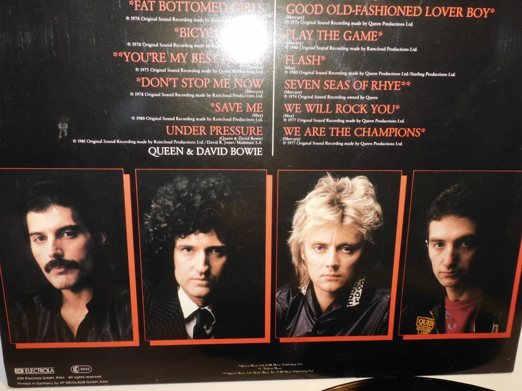 Dischi in vinile: LP Schallplatte 1981 Queen Greatest Hits Lp – Usato da Sursee venduto da 76 2