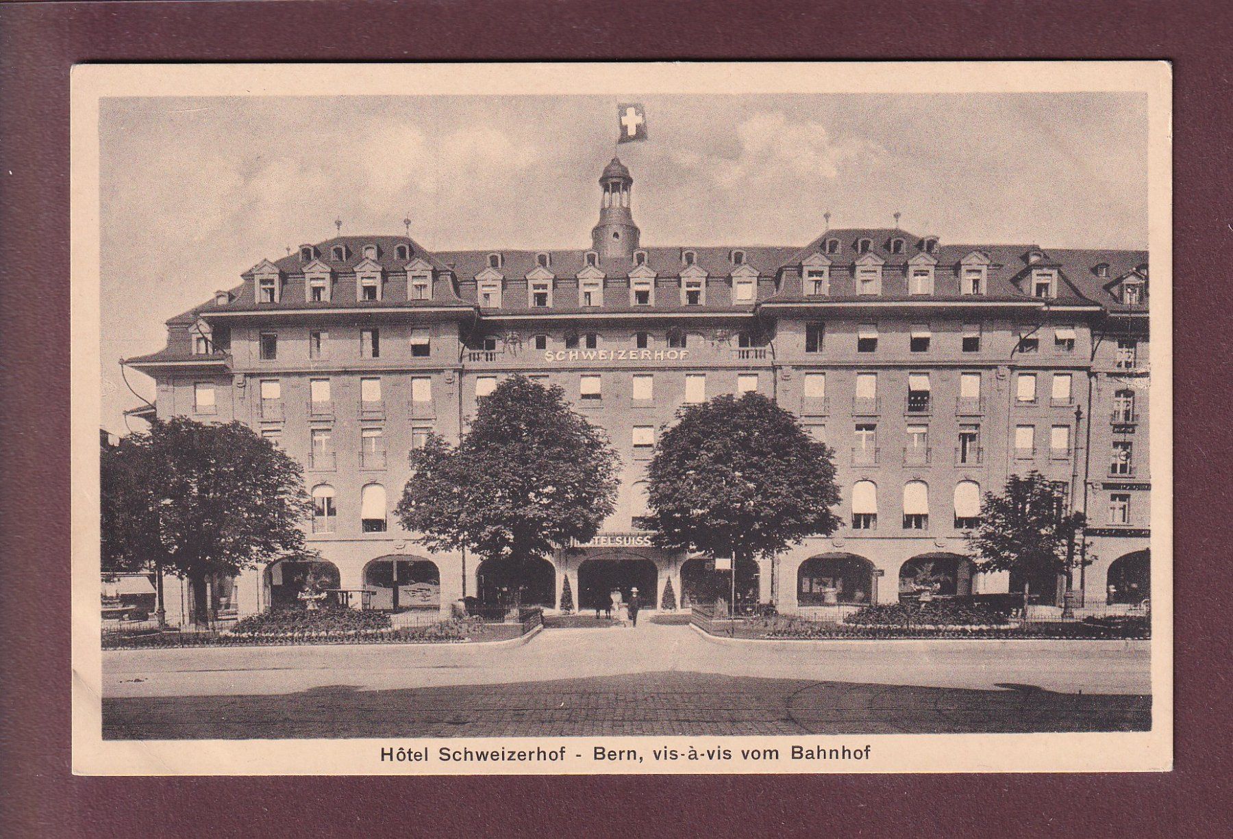 Cartoline postali: BERN - Hôtel Schweizerhof – Usato da Pully venduto da nicecards