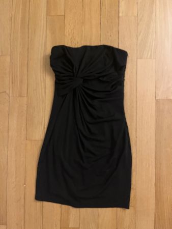 Kleid schwarz trägerlos