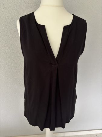 Rosso Blue Top, Schwarz, Grösse 38 - Sommerlicher Look!