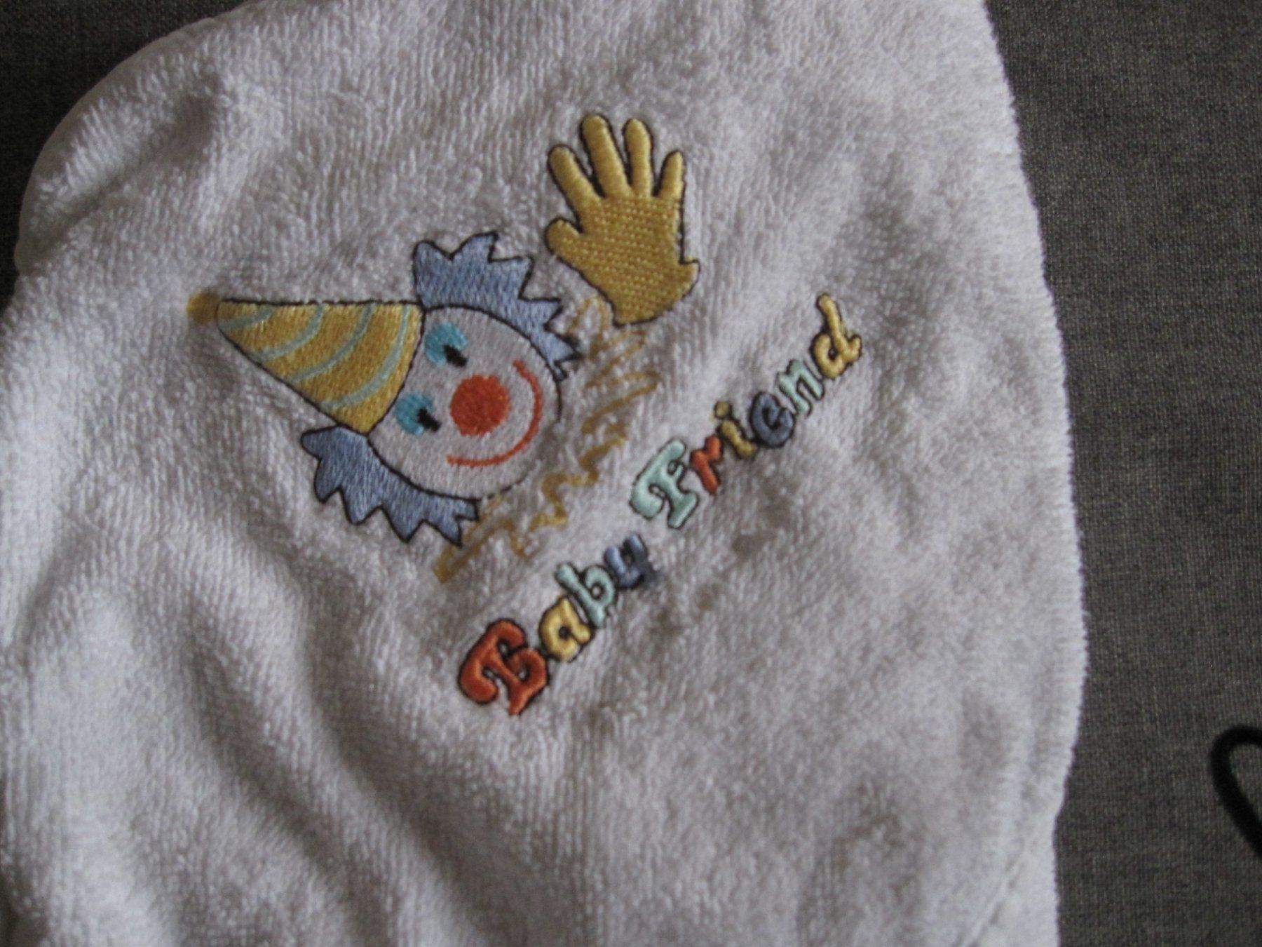 Teli da bagno: Baby Badetuch mit Clown – Usato da Wettingen venduto da Sk8ertomda