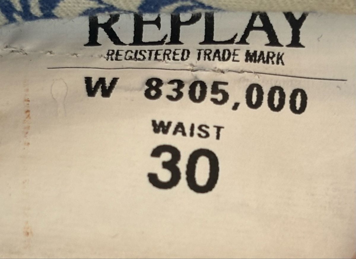 Replay Jeans: Jean Replay noir W30 L32 – Gebraucht aus Dotzigen von SecondHandGems 7