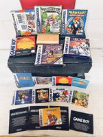 Gameboy Leerhüllen und Anleitungen 