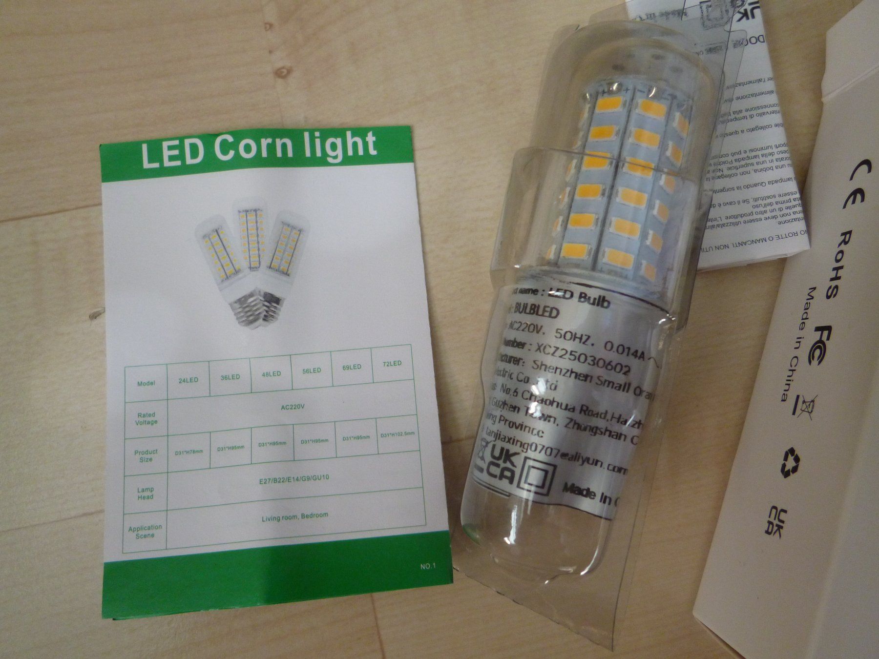 Lampes: LED Corn Light Licht GU9 – Neuf avec emballage d'origine à Dättlikon par Mamakuga 7