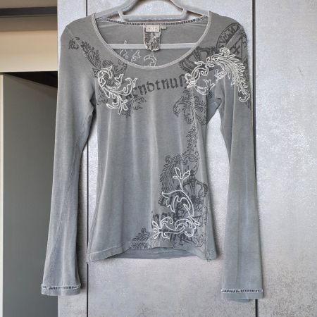 🐸 NILE PULLOVER XS TOLLES DESSIN ALLOVER TOP ZUSTAND