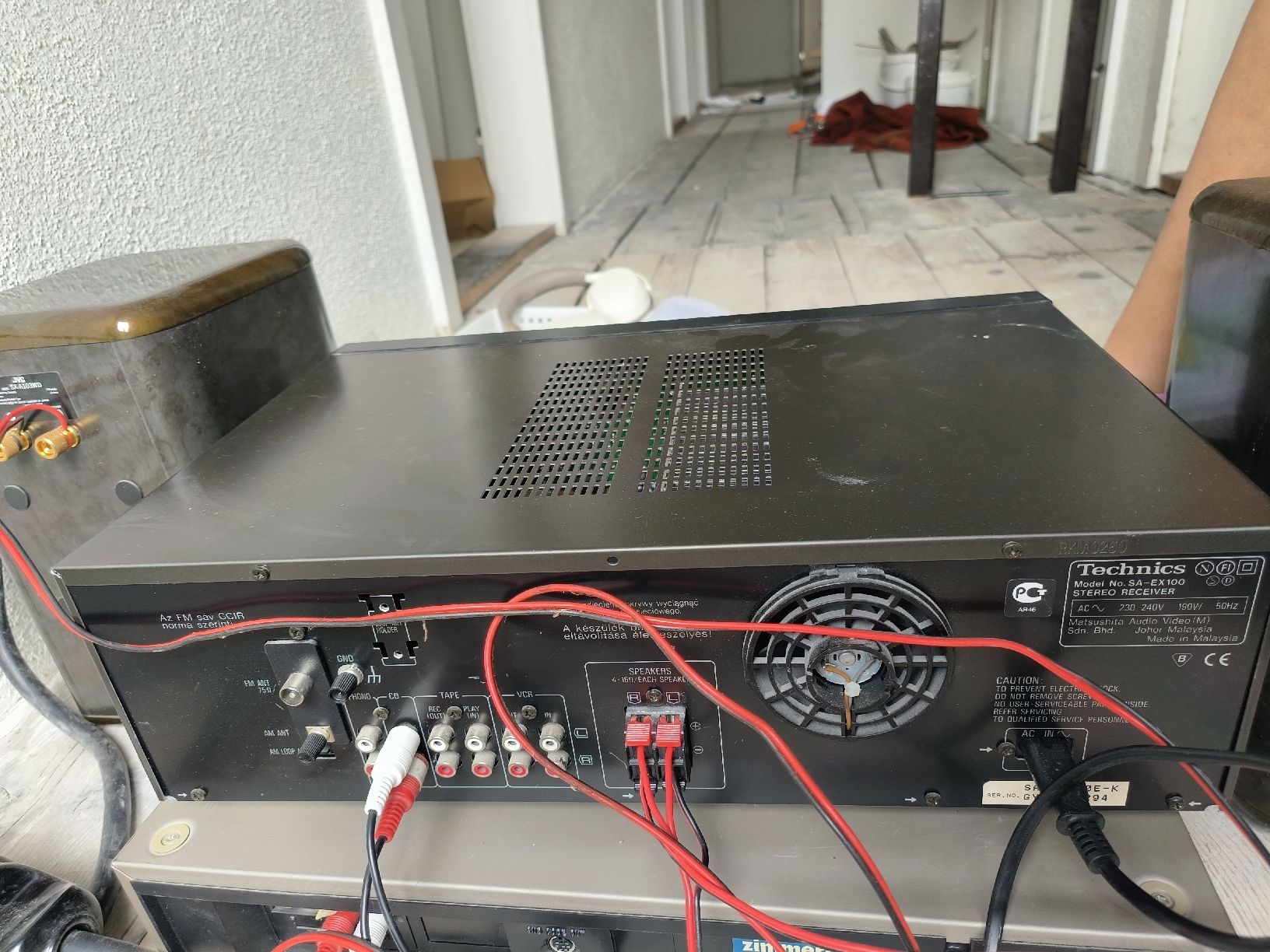 Technics Ricevitori: Technics av control stereo Receiver SA-EX100 – Usato da Zug venduto da kat_q98k 1