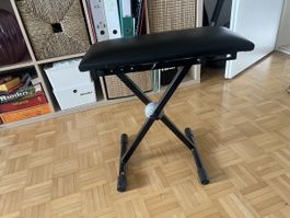 Keyboard Bench Proel adjustable black used condition