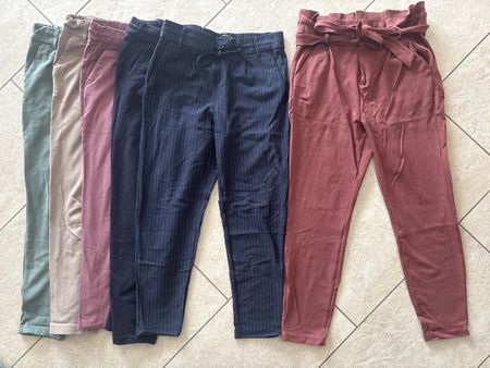 Only Stoffhosen Set 6 Stück verschiedene Farben gepflegt