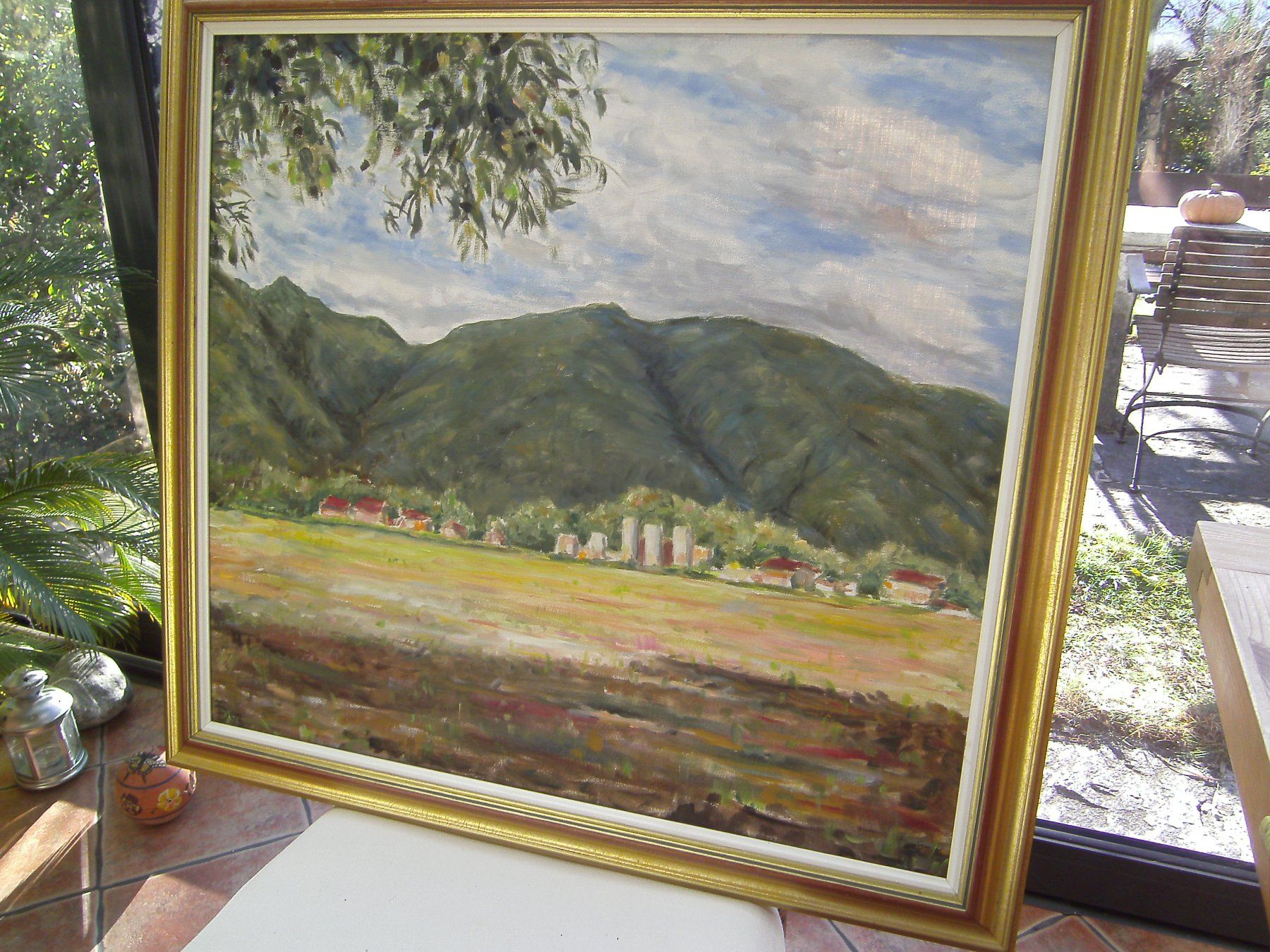 Gemälde: Schönes Ölgemälde Landschaft im Tessin – Gebraucht aus Minusio von ictineoII 2