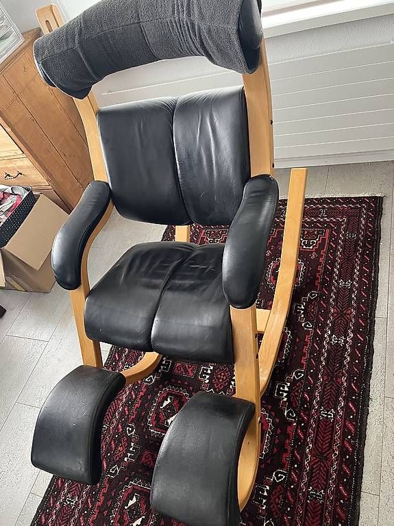Stokke Sessel: Original Stokke Stuhl / Varier Gravity – Gebraucht aus Buchackern von julemumm