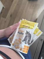 7x Käse Rollis für Katzen