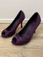 Damen Peeptoes violett Grösse 38 offen guter Zustand