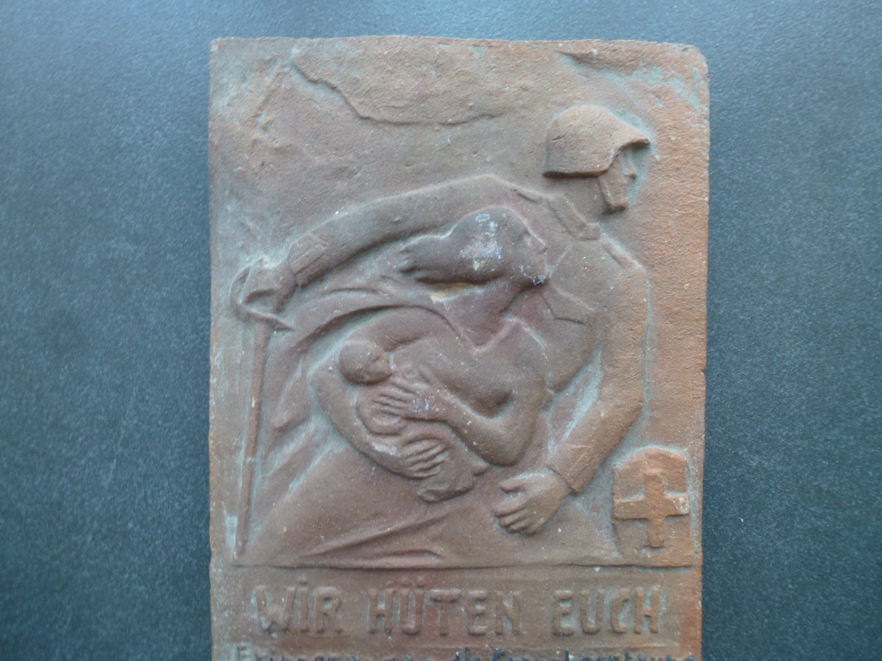 Skulpturen & Statuen: Bildhauer Paul Kramer / Relief Grenzbesetzung CH Krieg – Gebraucht aus Esslingen von FetteSchnecke 1