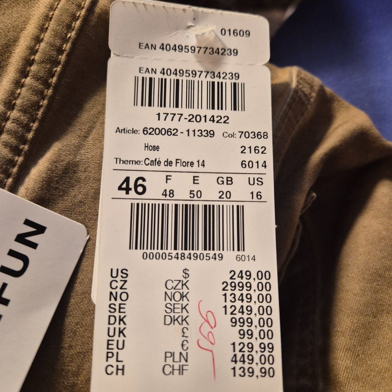 Taifun Pantaloni: Damenhose TAIFUN – Nuovo e nell'imballaggio originale da Arni AG venduto da kurtrmeier 2
