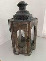 Rustikale Holz Laterne, Vintage Look, Top Zustand!