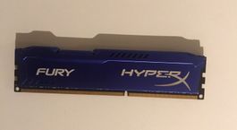 Kingston HyperX Fury Blue RAM 8GB DDR3 - Top Zustand!